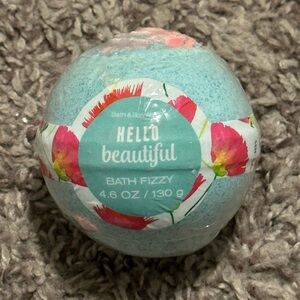 SEALED Bath & Body Works Bath Fizzy Hello Beautiful 4.6 oz Bath Bomb Shea Butter
